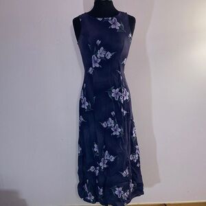 Vintage 90s Maxi Floral Dress